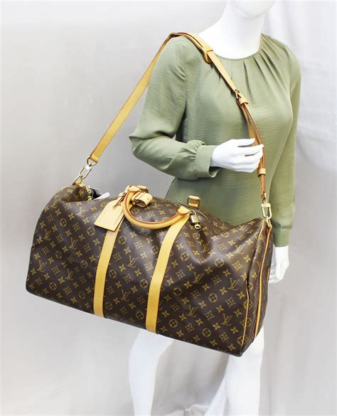 lv keepall 55 vintage|keepall bandouliere 55 price.